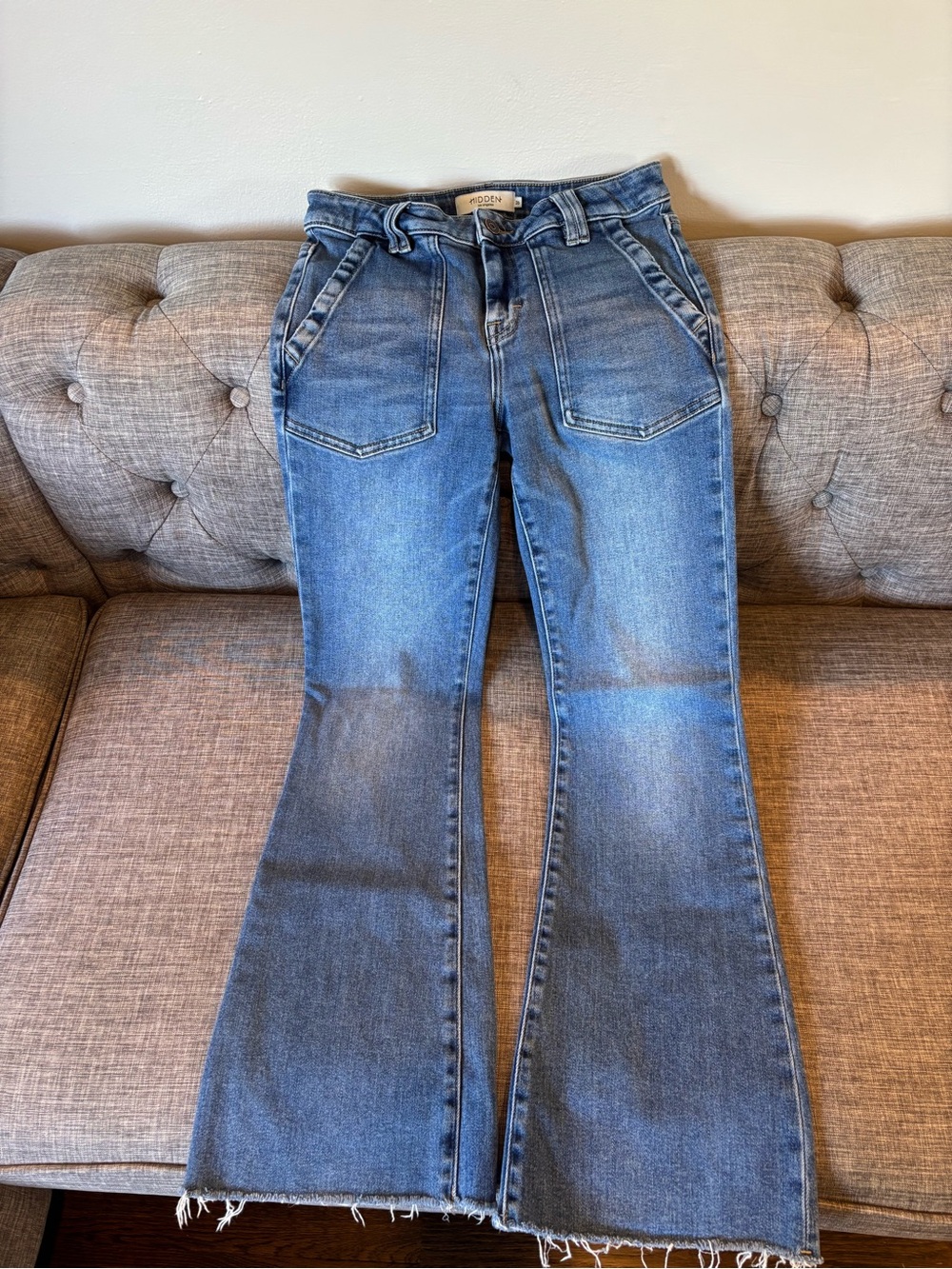 Hidden Happi Mid Rise Jean Size 26